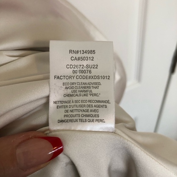 For Love & Lemons White and Pink Floral Lucia Mini Dress Size L - Picture 12 of 14